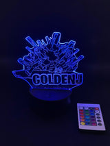 GoldenJ Vault - 3D Lampe GoldenJ