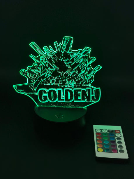 GoldenJ Vault - 3D Lampe GoldenJ