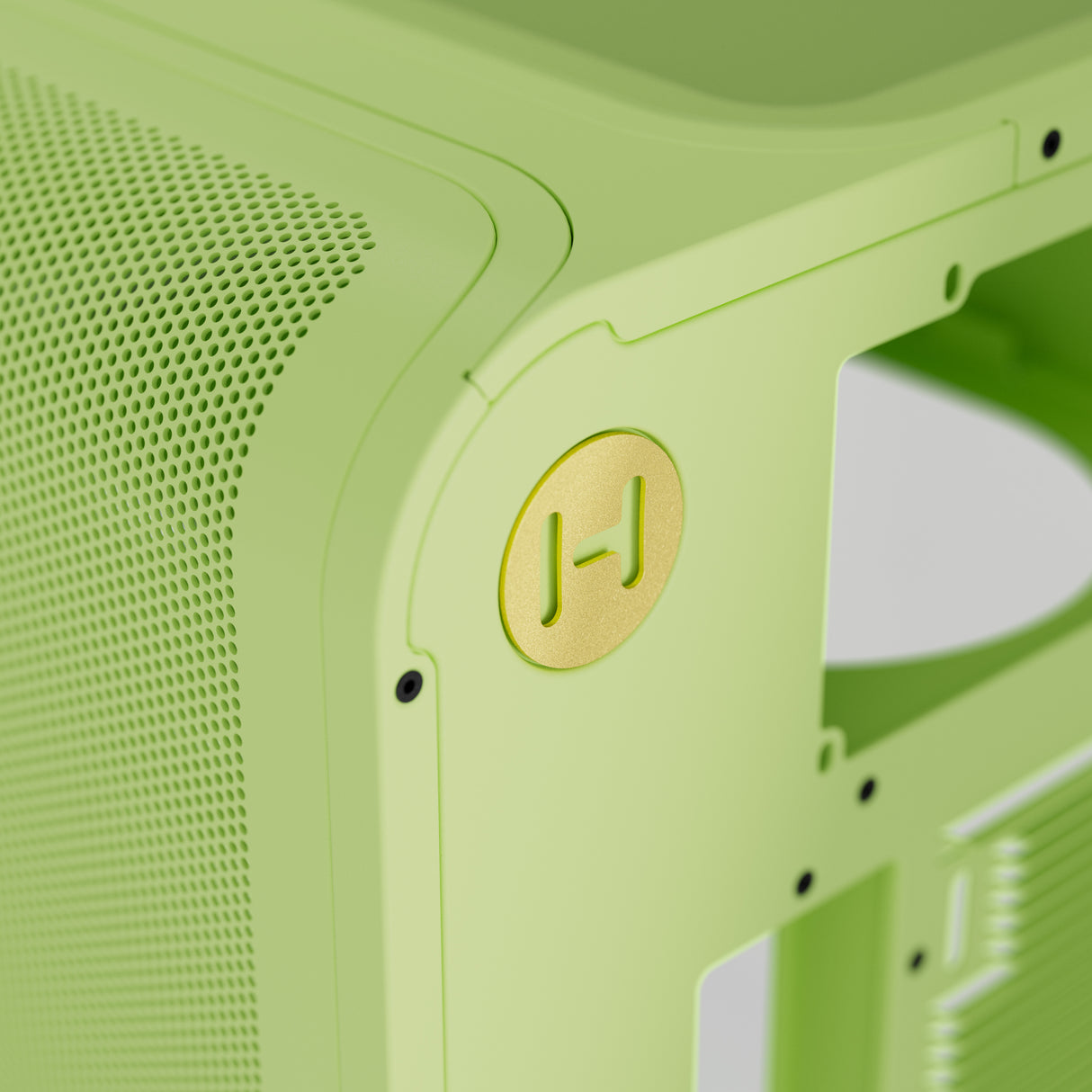 HYTE X50 Midi-Tower – Matcha Milk / Grön
