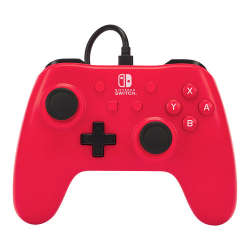 PowerA Wired Controller – Raspberry Red – Nintendo Switch
