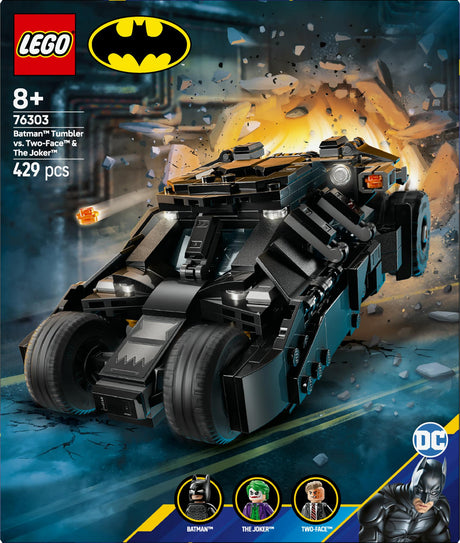 LEGO 76303 DC Super Heroes Batman Tumbler vs. Two Face & The Joker
