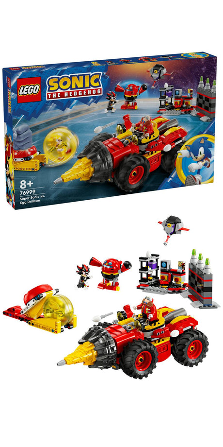 LEGO - Sonic - Super Sonic vs. Egg Drillster (76999) LEGO