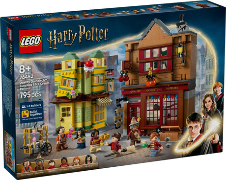 LEGO 76452 Harry Potter Quality Quidditch and Fortescue's Ice Cream Parlor