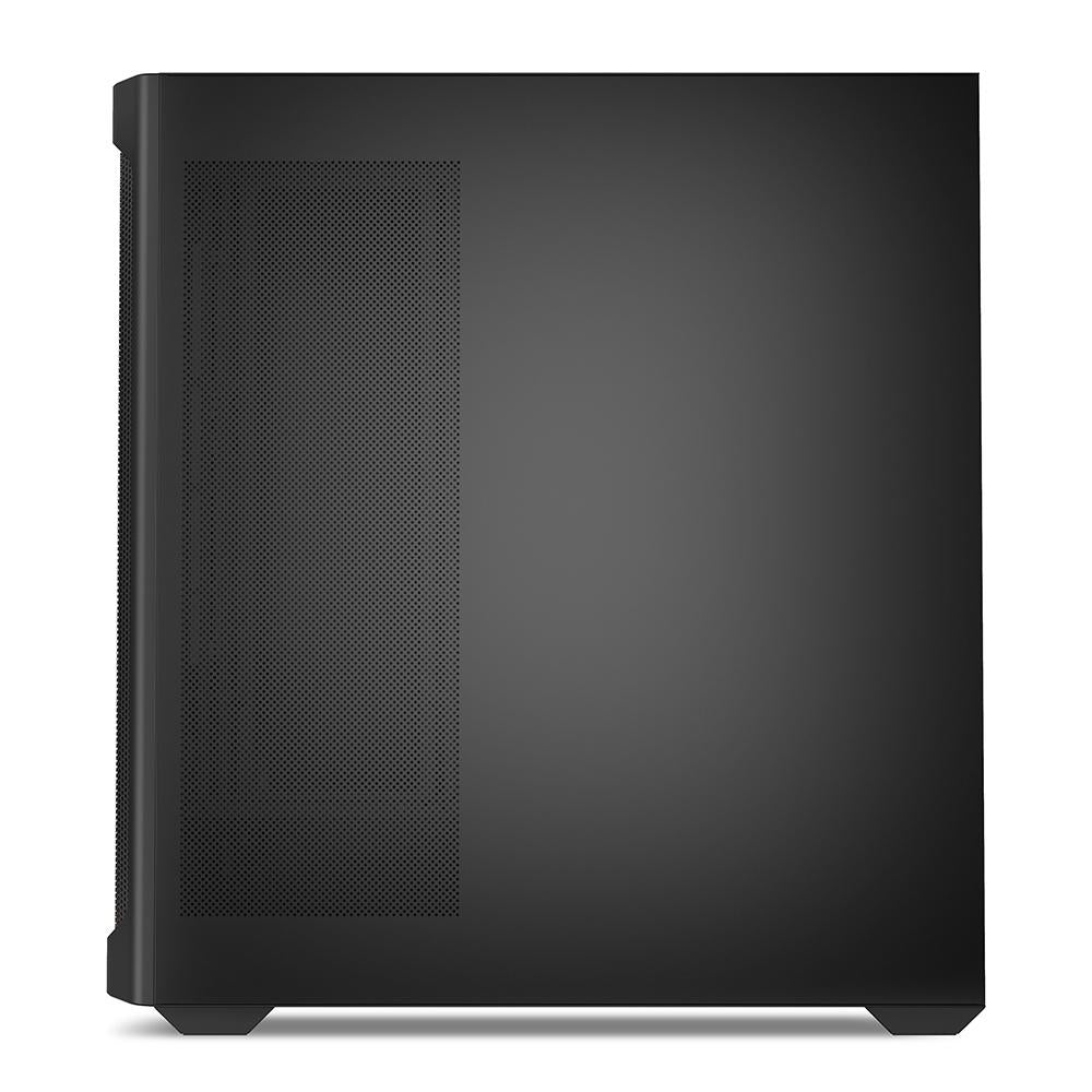 Sharkoon AK4W RGB Strip Black Mesh Front Tempered Glass ARGB Strip 4x 120mm Fans USB-C BTF ATX Gaming PC Case Sharkoon