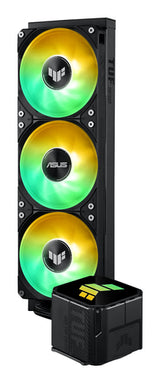 ASUS TUF Gaming LC III 360 ARGB radiator set på højkant