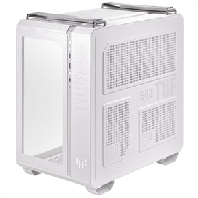 ASUS TUF Gaming GT502 PLUS Tempered Glass Dual Chamber Case White w. 4x120mm Pre-installed ARGB Fans ASUS