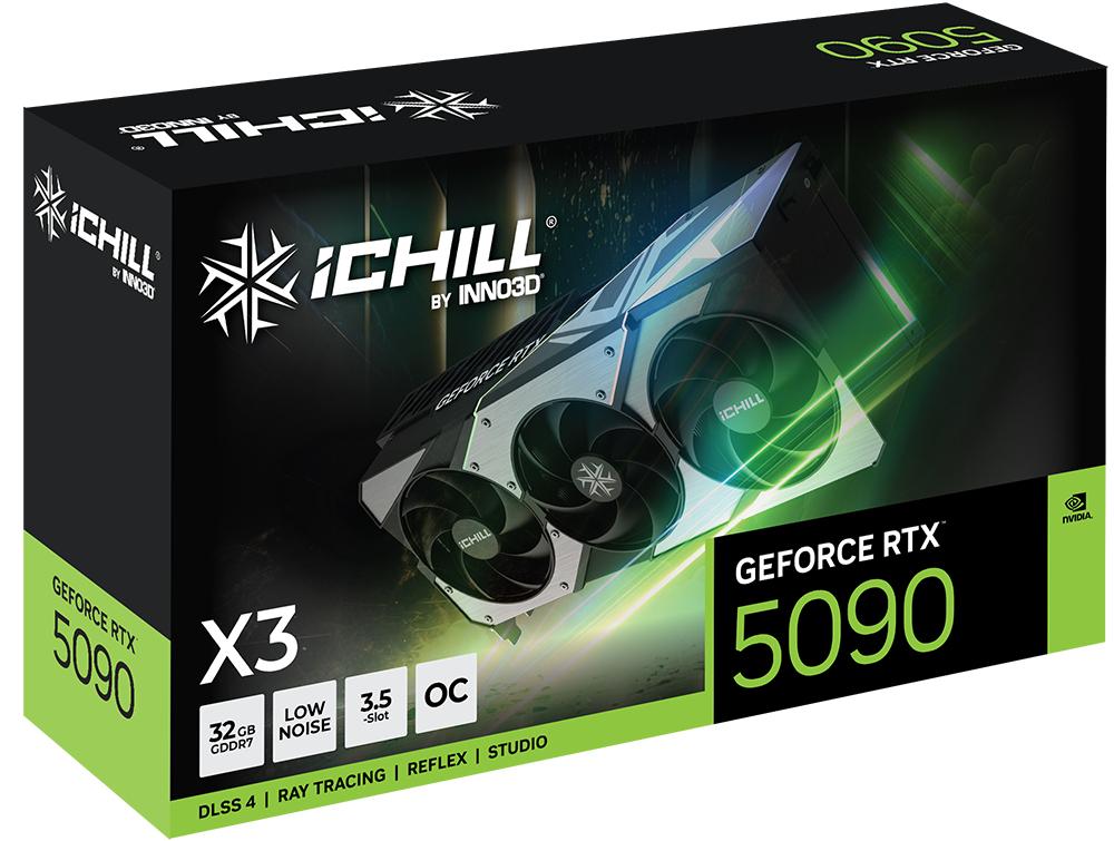 Inno3D iChiLL GeForce RTX 5090 X3 32GB InnoVISION Multimedia Technologies