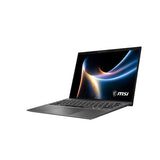 MSI Prestige 13 AI+ A3MG-002FR – åben computer set skråt forfra