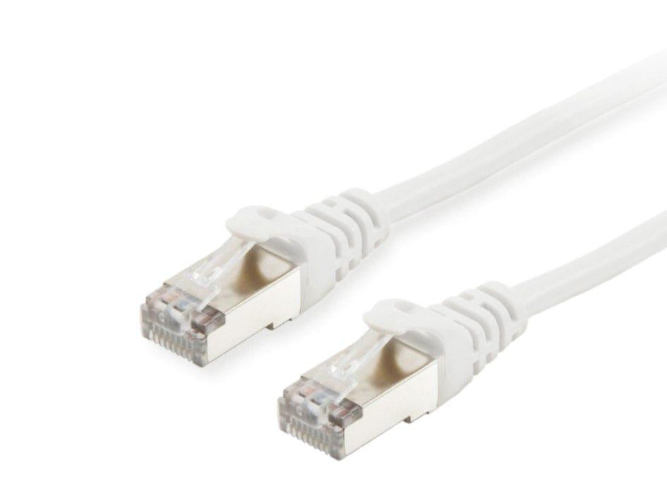 Equip Patchkabel Cat6       S/FTP 2xRJ45 50.00m    weiß LSZH Polybeutel Equip