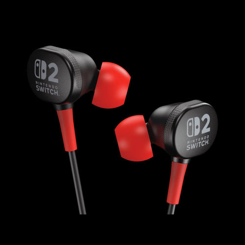 PowerA Wired Earbuds for Nintendo Switch 2- Black - billede 5