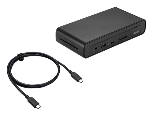 ASUS Triple Display USB-C Dock Duo DC301 – produkt og tilbehør