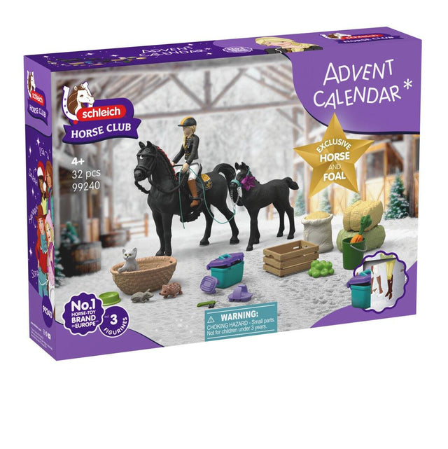 Schleich Horse Club julekalender 2026 – Winter Wonderland