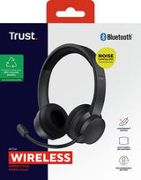 TRUST AYDA WIRELESS ENC HEADSET TRUST