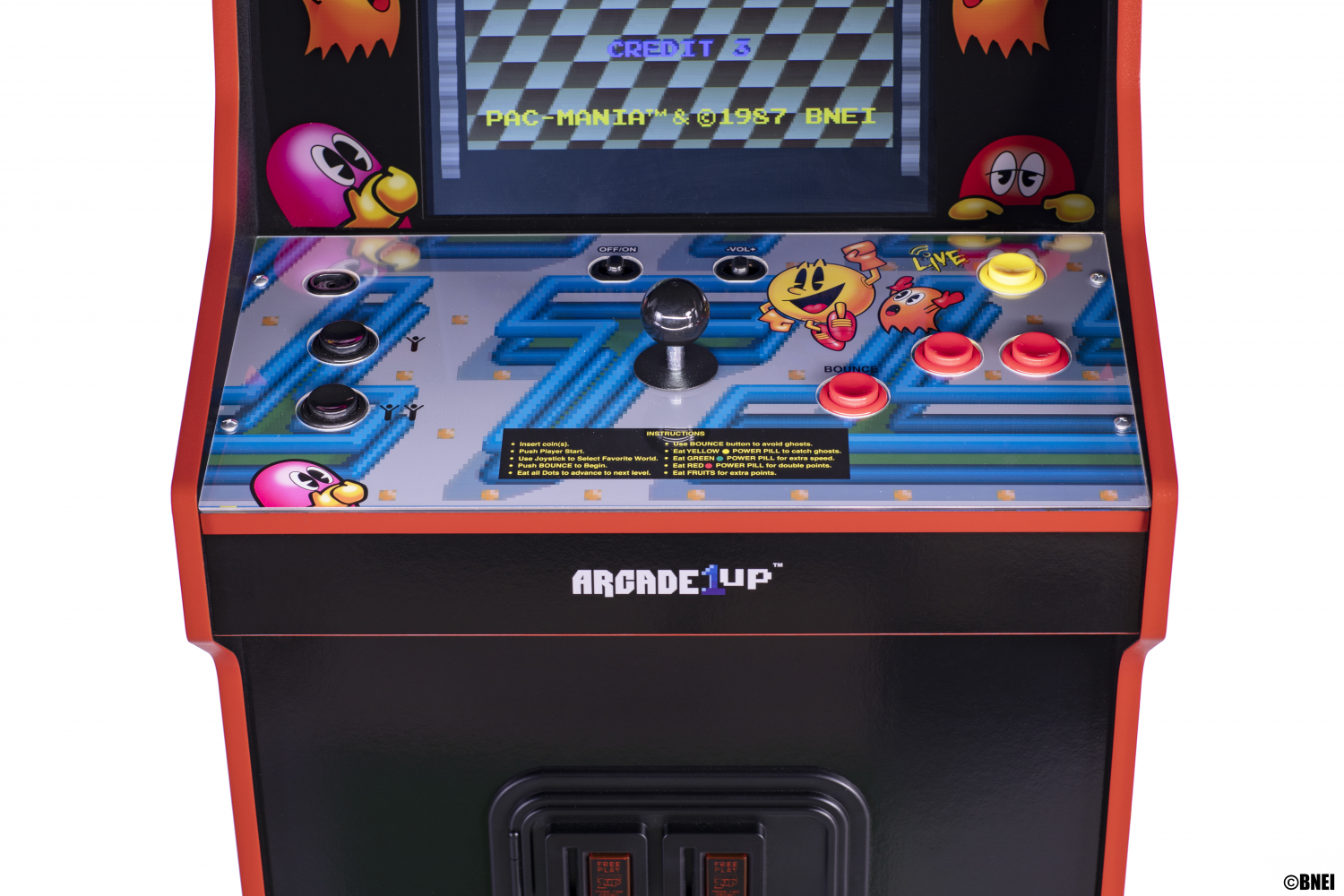 ARCADE 1 UP PAC-MANIA LEGACY 14-IN-1 WIFI ENABLED ARCADE MACHINE