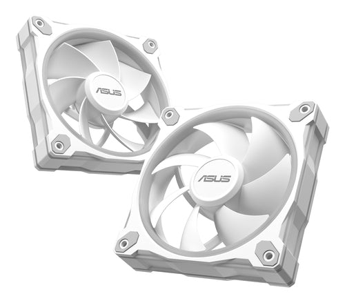 ASUS Prime MR120 ARGB Fan – kabinetblæser – Hvid