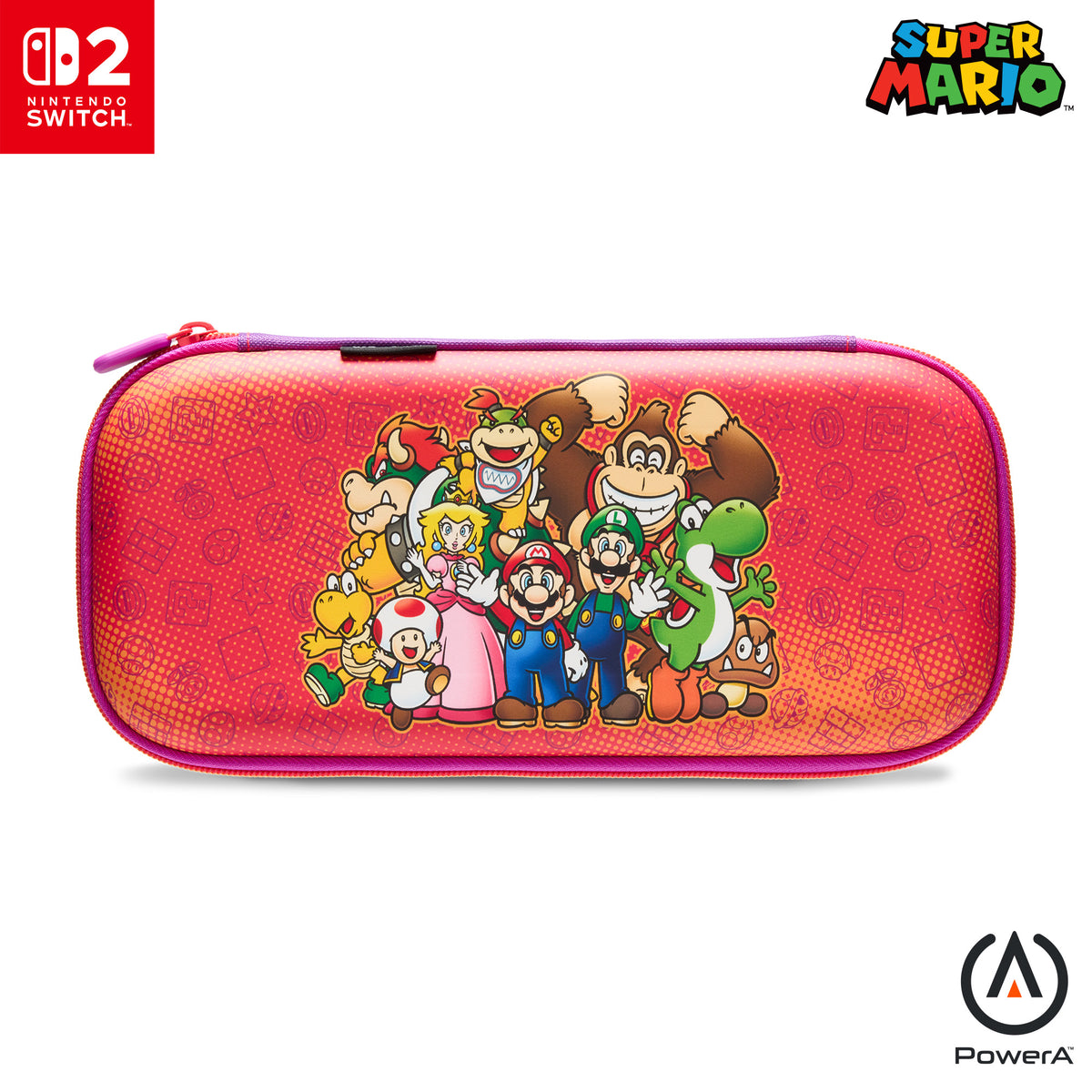 PowerA Mario and Friends – Slim Case til Nintendo Switch 2 – lukket etui