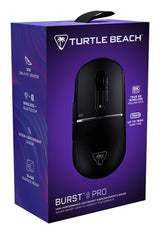 Turtle Beach Burst II Pro – trådløs gamingmus, sort – Emballage fra siden