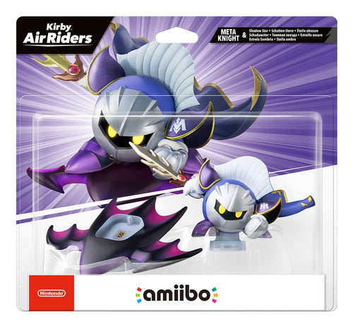 Nintendo amiibo Meta Knight & Shadow Star Kirby Air Riders – amiibo-emballage