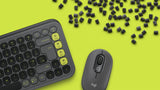 Logitech - Pop Icon Combo Nordic - Graphite Logitech