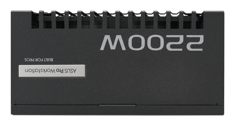 ASUS Pro WS 2200P – modsat sidepanel med effektmærkning