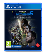 Monster Energy Supercross – The Official Videogame 6 – PlayStation 4 – spilomslag
