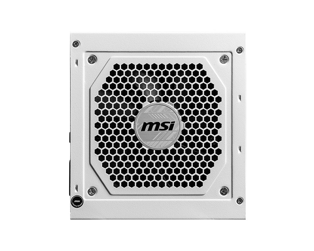 MSI MAG A850GL PCIE5 WHITE Strømforsyning 850Watt