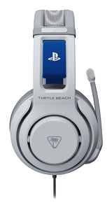 Turtle Beach Atlas 200 – PlayStation-headset – Hvid – ørekop med mikrofon slået op