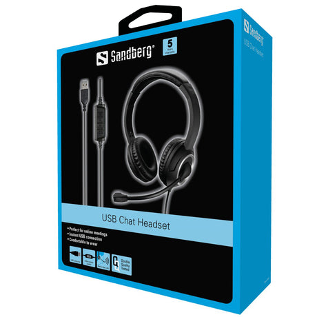 Sandberg USB Chat Headset - headset Sandberg