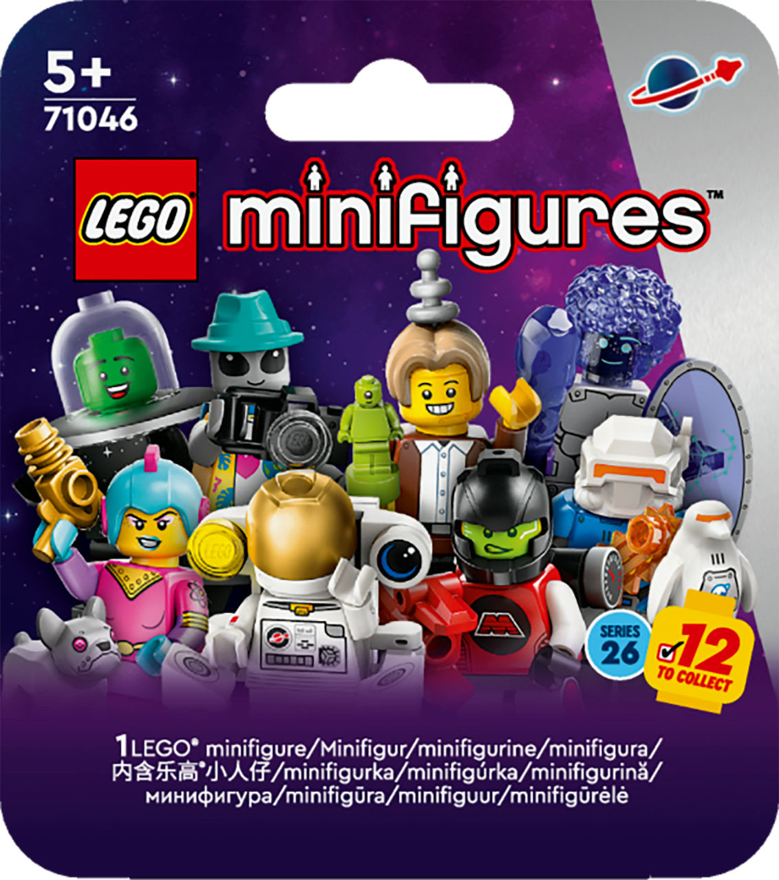 LEGO 71046 Minifigures Space Series 26, construction toy (assorted item, one figure) LEGO