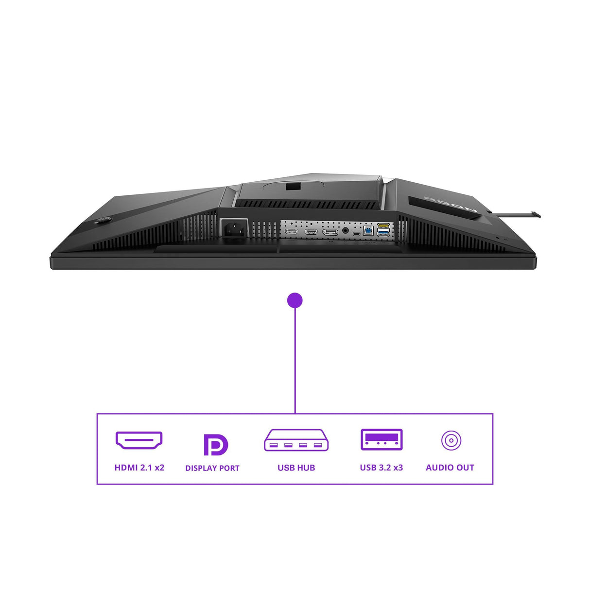 AOC AG326UD 31.5“, 16:9, 250cd/m2, 3840x2160, HDMI, DisplayPort, USB, Headphone out AOC