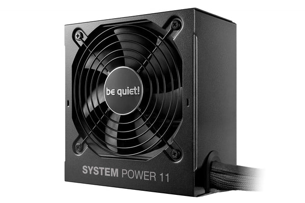 Be Quiet System Power 11 550W ATX3.1 (svart, 1x 12-pins högpresterande GPU, 2x PCIe, 550 watt)