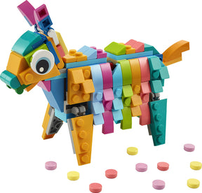 LEGO 40644 – Piñata – bygget piñata-æsel med farvede klodser