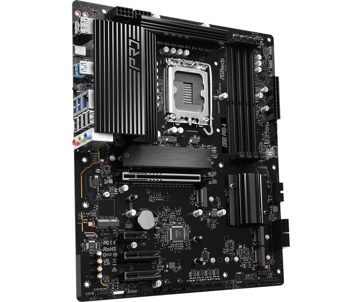 ASRock Z890 Pro-A Motherboard ATX LGA-1851 Intel Z890 ASRock