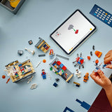 LEGO Marvel Spider-Man 76317 – Peter Parkers lejlighed – klodser og digital byggevejledning