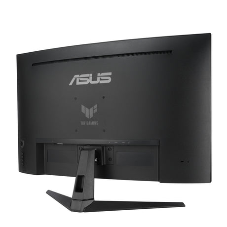 ASUS TUF Gaming VG32VQM5B – skærmens bagside og stativ