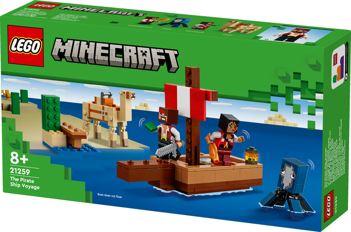 LEGO Minecraft - The Pirate Ship Voyage (21259) LEGO