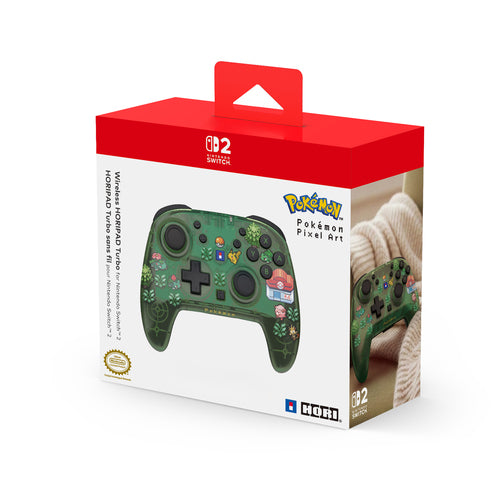 HORI - HORIPAD Turbo Wireless Controller - Pokémon Pixel Green