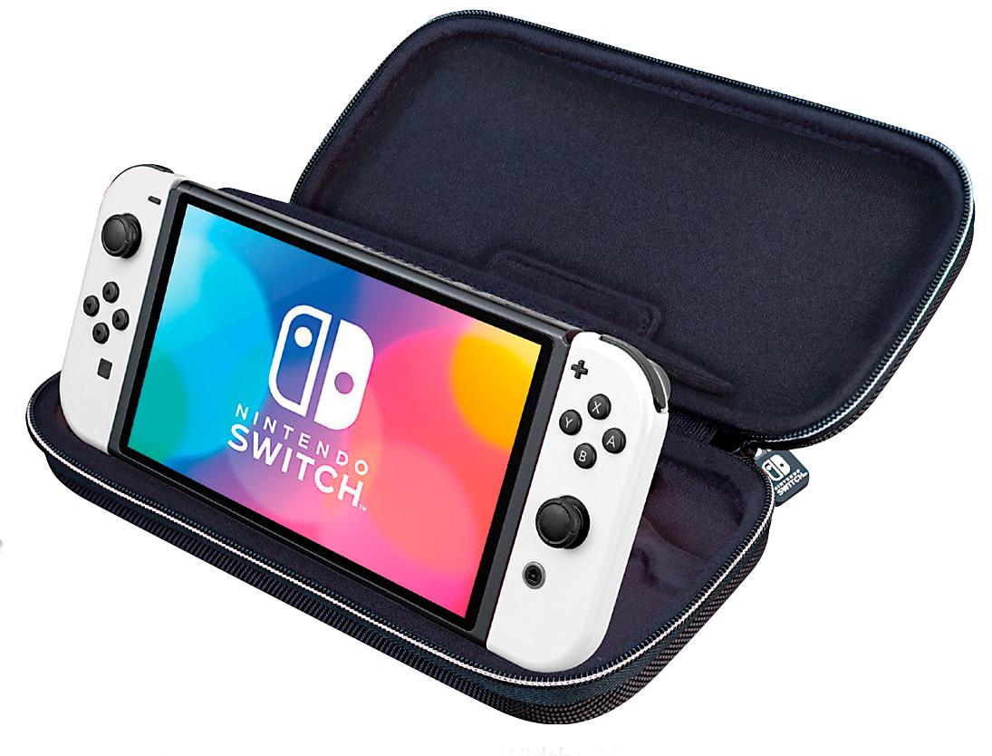 BigBen Interactive Official Travel Case Deluxe - Blue Nintendo Switch Bigben