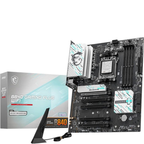 MSI B840 GAMING PLUS WIFI – AM5 bundkort