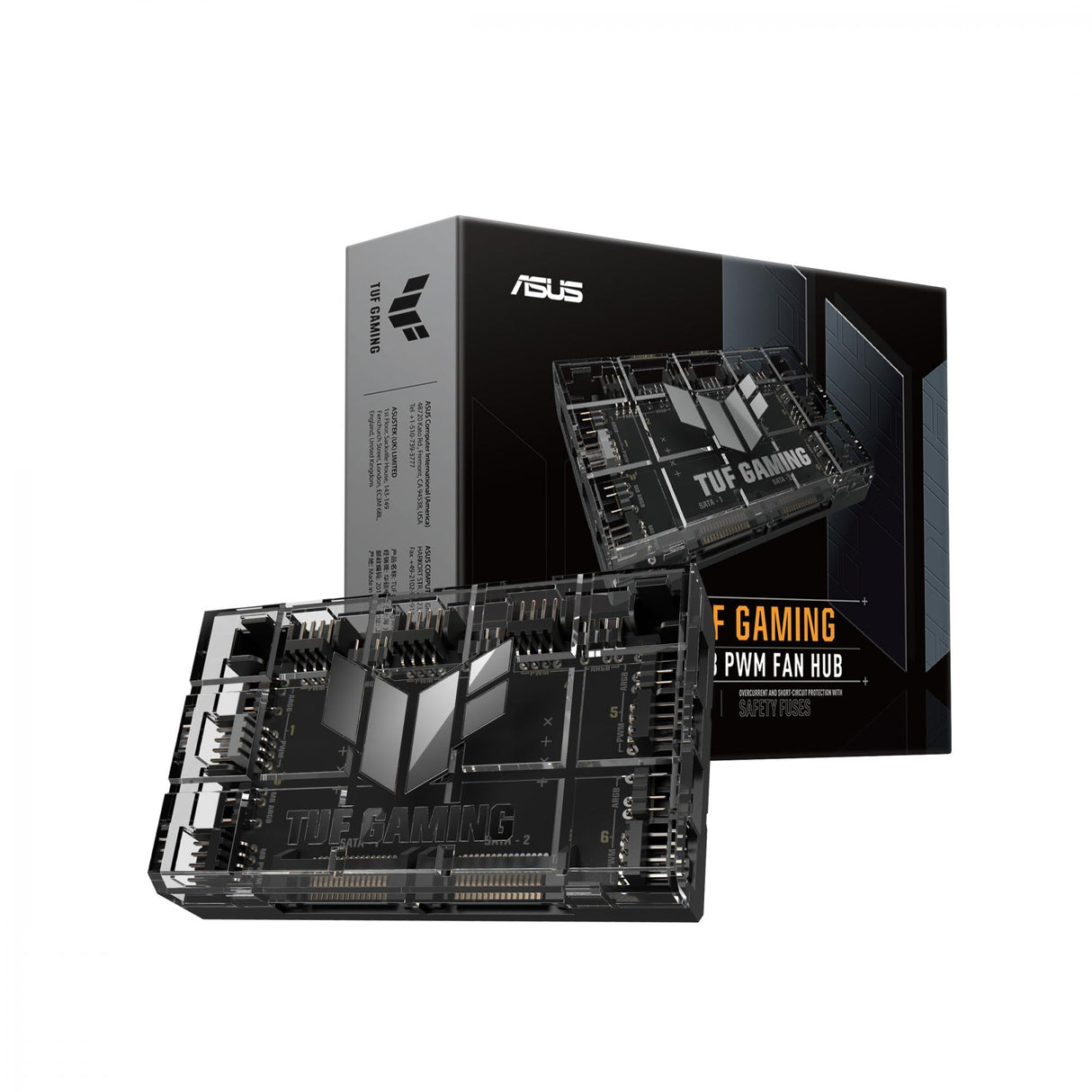 ASUS TUF Gaming ARGB PWM Fan Hub for up to six case fans Asus