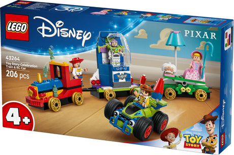 LEGO 43264 Disney Pixar Party Train and the RC Car from Toy Story