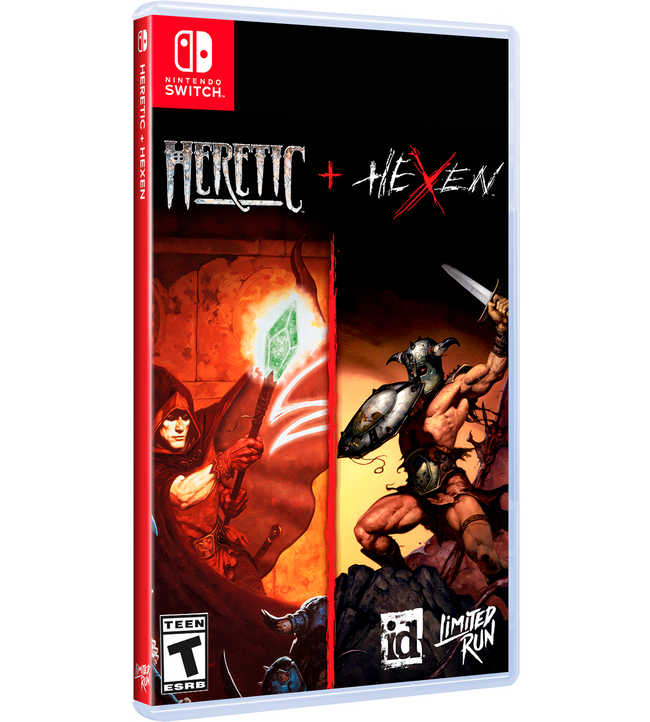 Heretic + Hexen (Limited Run) (Import) – omslag til Nintendo Switch