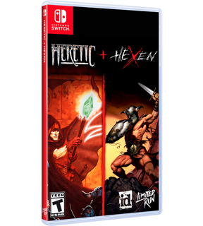 Heretic + Hexen (Limited Run) (Import) – omslag til Nintendo Switch