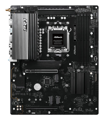ASRock B850 Pro-A WiFi bundkort - produktbillede 2