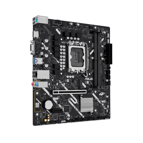 ASUS PRIME H810M-K bundkort – skrå vinkel fra venstre