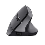 TRUST BAYO+ ERGONOMIC WIRELESS MOUSE - BLACK TRUST