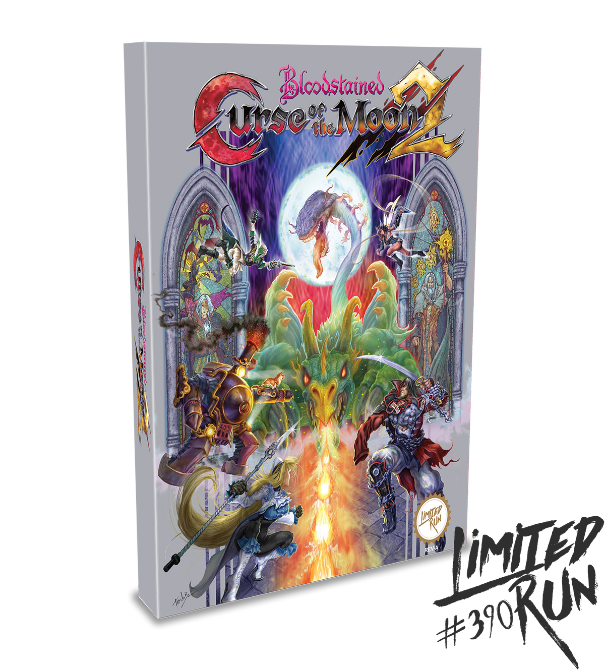 Bloodstained: Curse of the Moon 2 – Classic Edition – Limited Run #390 – PlayStation 4 – fysisk udgave