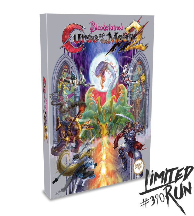 Bloodstained: Curse of the Moon 2 – Classic Edition – Limited Run #390 – PlayStation 4 – fysisk udgave