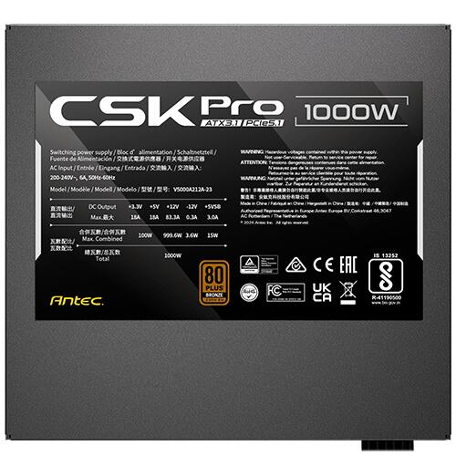 Antec CSK1000 PRO EC Antec Europe B.V.