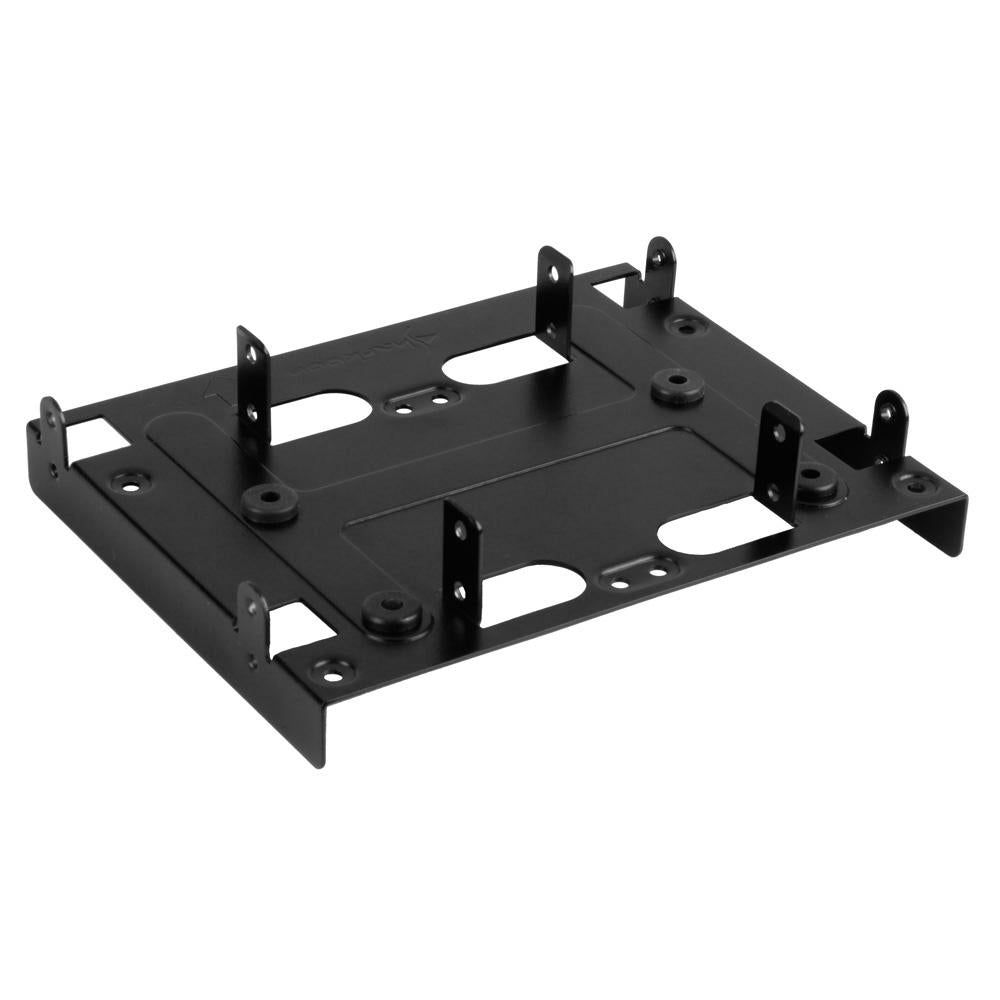 Sharkoon BayExtension Black - 5.25 to 4x2.5 / 2x2.5+1x3.5 Adapter Sharkoon